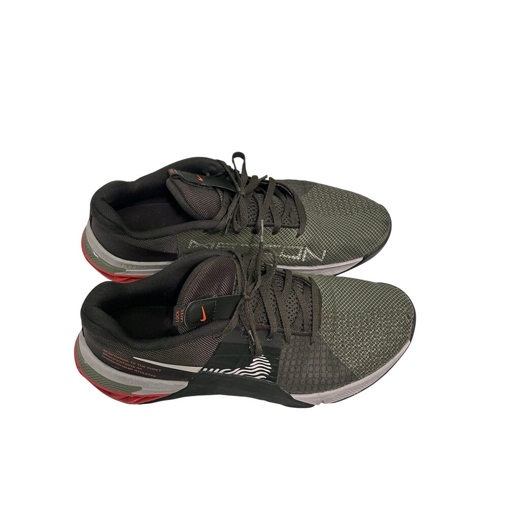 Nike Metcon 8 Mens Sz 9.5 Cargo Khaki Sequoia Training Shoes - Picture 4 of 7